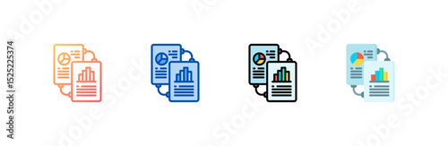 Compare icon set multiple style collection