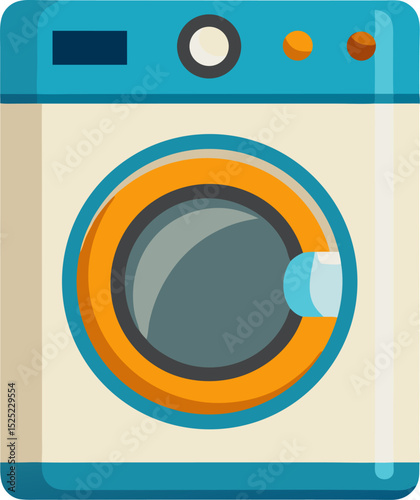 Dryer vector line art icon ,black and white , white background 