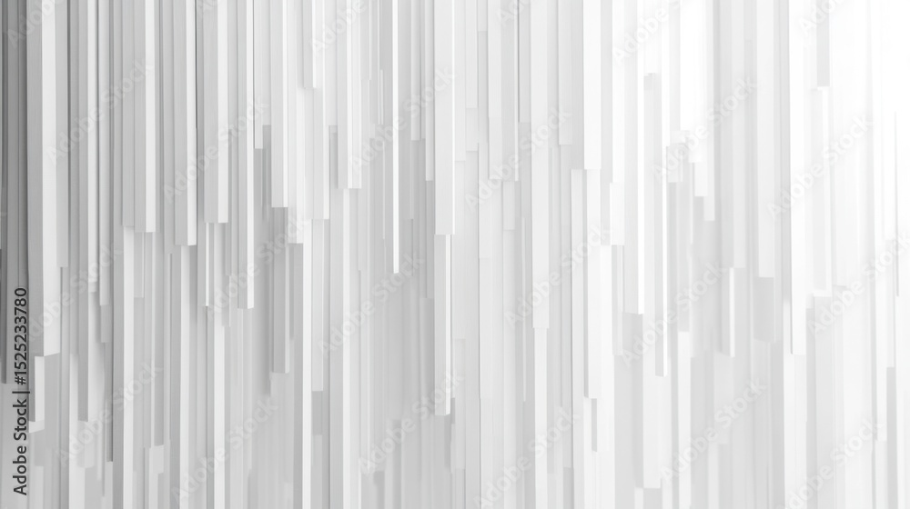 Abstract vertical lines of pixel blocks spaced evenly on white transparent surface Abstract vertical lines of pixel blocks spaced evenly on white transparent surface