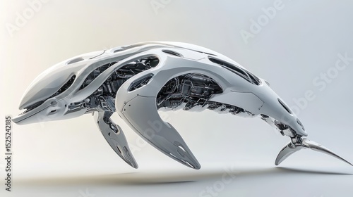 Cybernetic Whale: A Futuristic Marine Robot