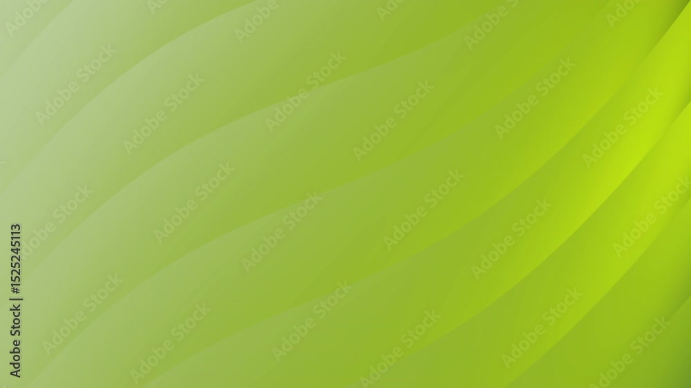 Abstract background with lime green gradient and diagonal wavy lines. Soft lighting creates a smooth, calming effect.
