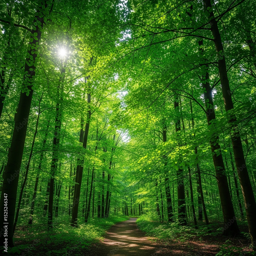 Obraz premium path in the forest