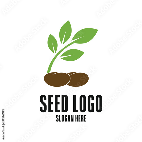seed logo design concept creative idea