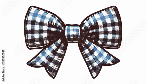 bow isolated on white background