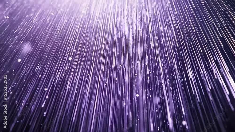 Abstract purple water streams background