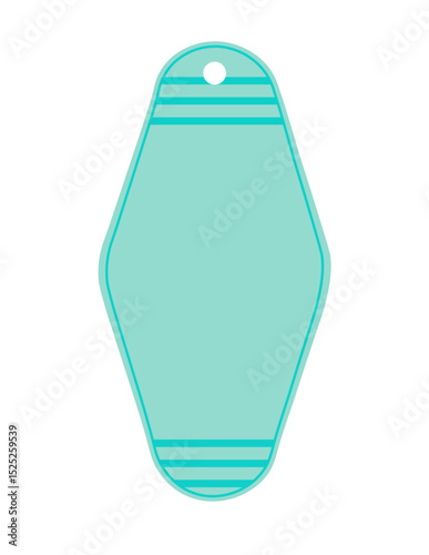 Motel Keychain