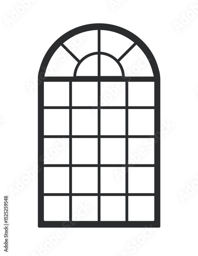 Arched Window Frame