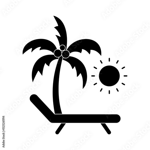Summer Icon Glyph