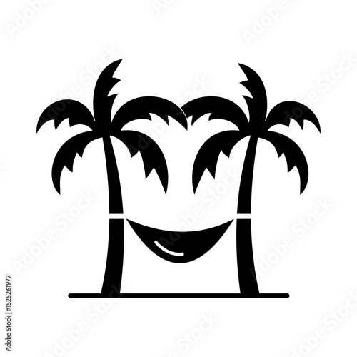 Hammock Icon Glyph