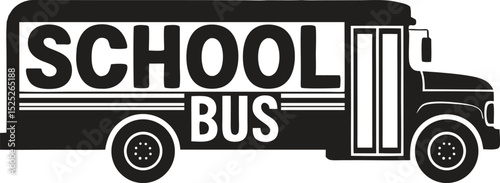School Bus Silhouette