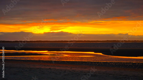 Sonnenuntergang an der Nordsee