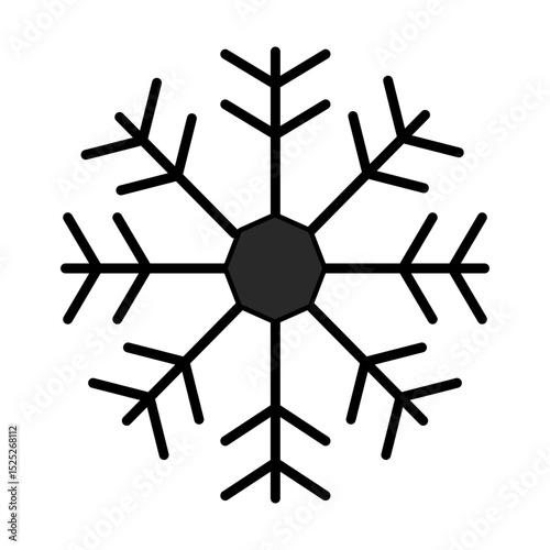 snow icon vector illustration concept
