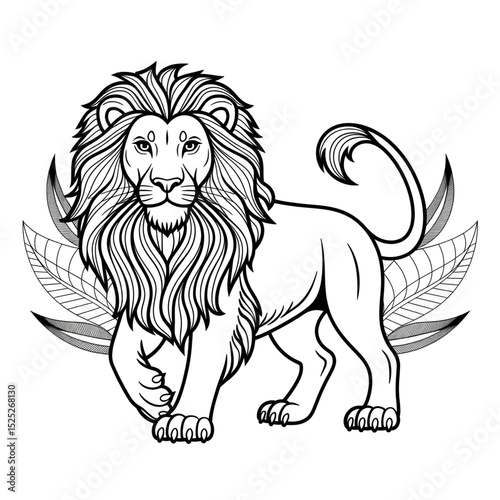 He is a lion 
