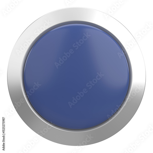 Free Download Circle button. Price tag. 3D illustration. - GFXLoad