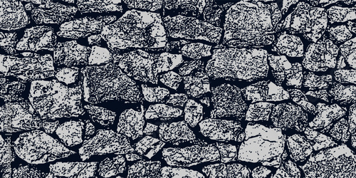 Background texture of stone wall, Texture of weathered and cracked cement floor