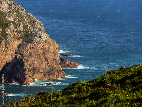 Fototapeta Naklejka Na Ścianę i Meble -  Rocky cape Cabo da Roca, Sintra, Portugal on the Atlantic Ocean
