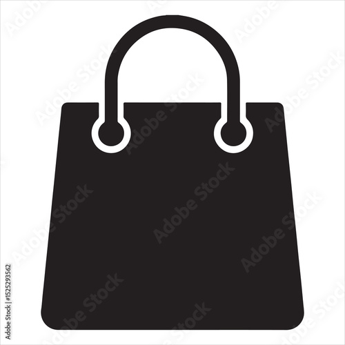 shopping bag isolated on white background