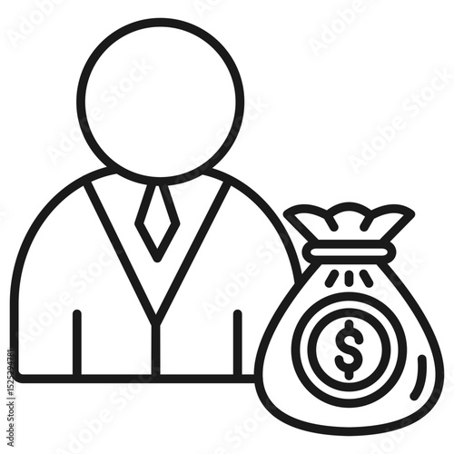 Investor Outline Icon