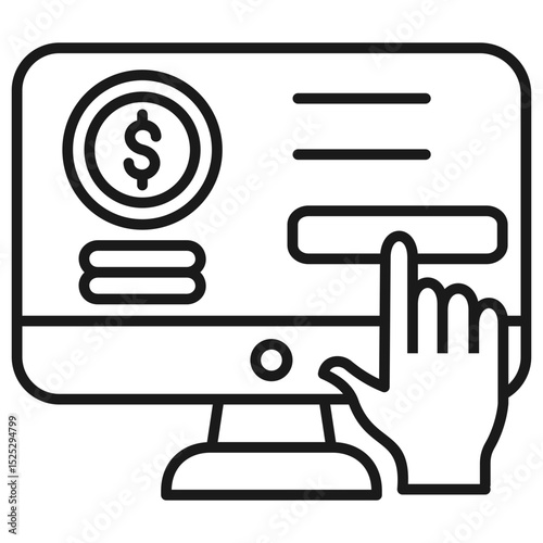 Subscription Outline Icon