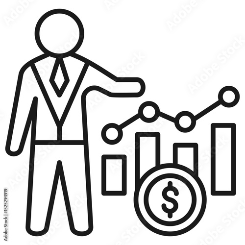 Broker Outline Icon