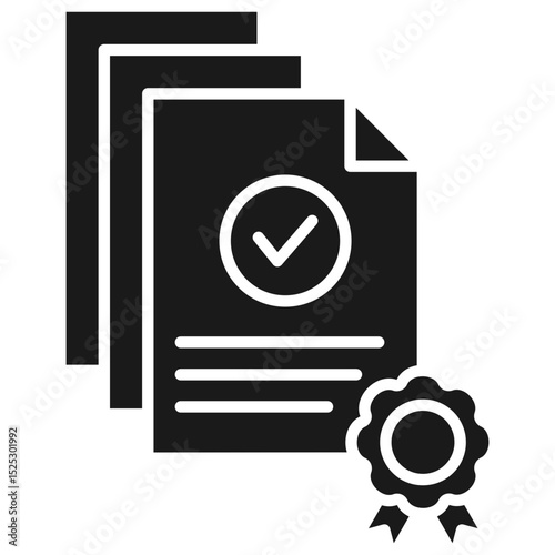 Underwriter Glyph Icon