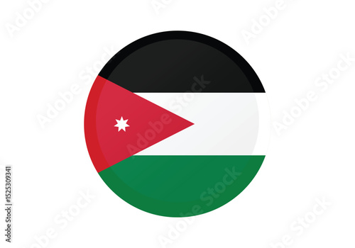 Round Jordan Flag Icon – Jordan Flag Circular Vector Badge with Standard Colors and National Symbol. Circle Flag Icon of Jordan, Button Badge Icon.
Free Download Round Jordan Flag Icon – Jordan Flag Circular Vector Badge with Standard Colors and National Symbol. Circle Flag Icon of Jordan, Button Badge Icon.
- GFXLoad