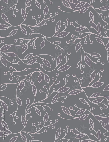 Vintage seamless floral pattern. Liberty style background of small golden orange flowers. Small flowers scattered over a white background. Stock vector for printing on surfaces. Realistic flowers.