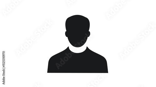 Man Icon Vector Illustration Isolated on White Background