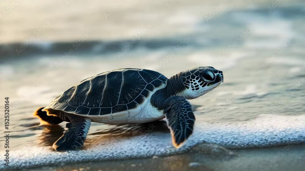 turtle on the beach