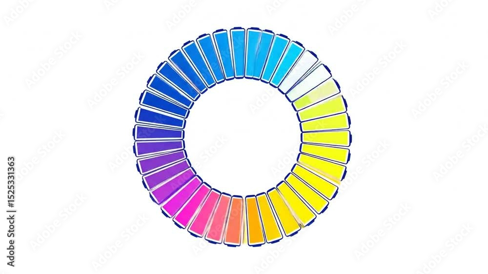 Circular color spectrum