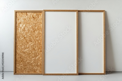Three Elegant Picture Frames for Interior Decor and Artwork Display