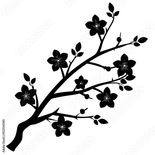 branch with berries
