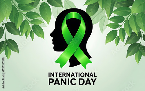 International Panic Day awareness banner poster design
