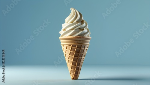 ice cream cone isolated