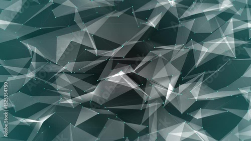 Crystal Prism Background Animation Refractive Light Effects & Geometric Motion Graphics