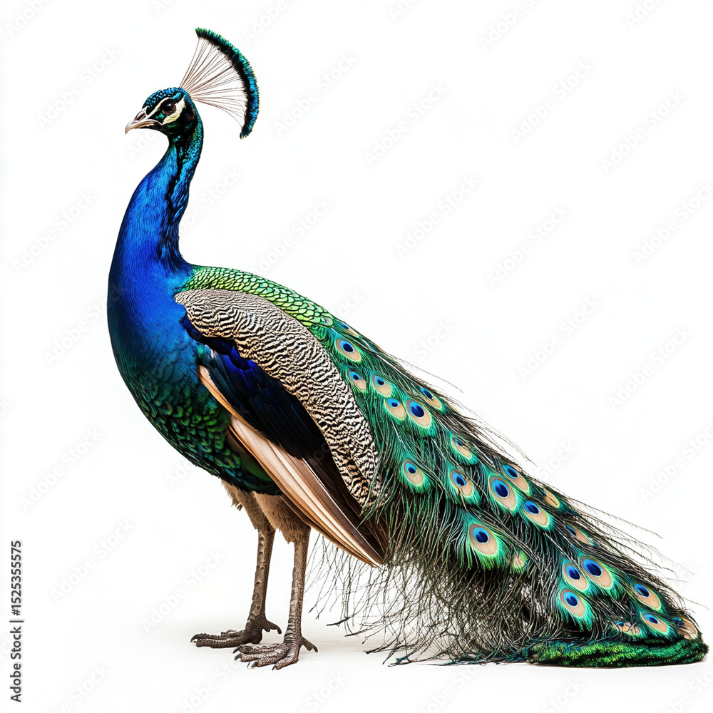 Obraz premium peacock with feathers
