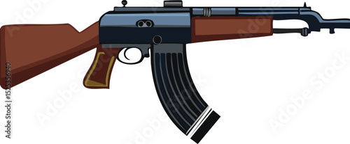 gun and bullets