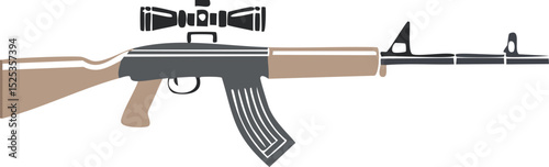 rifle and bullets
