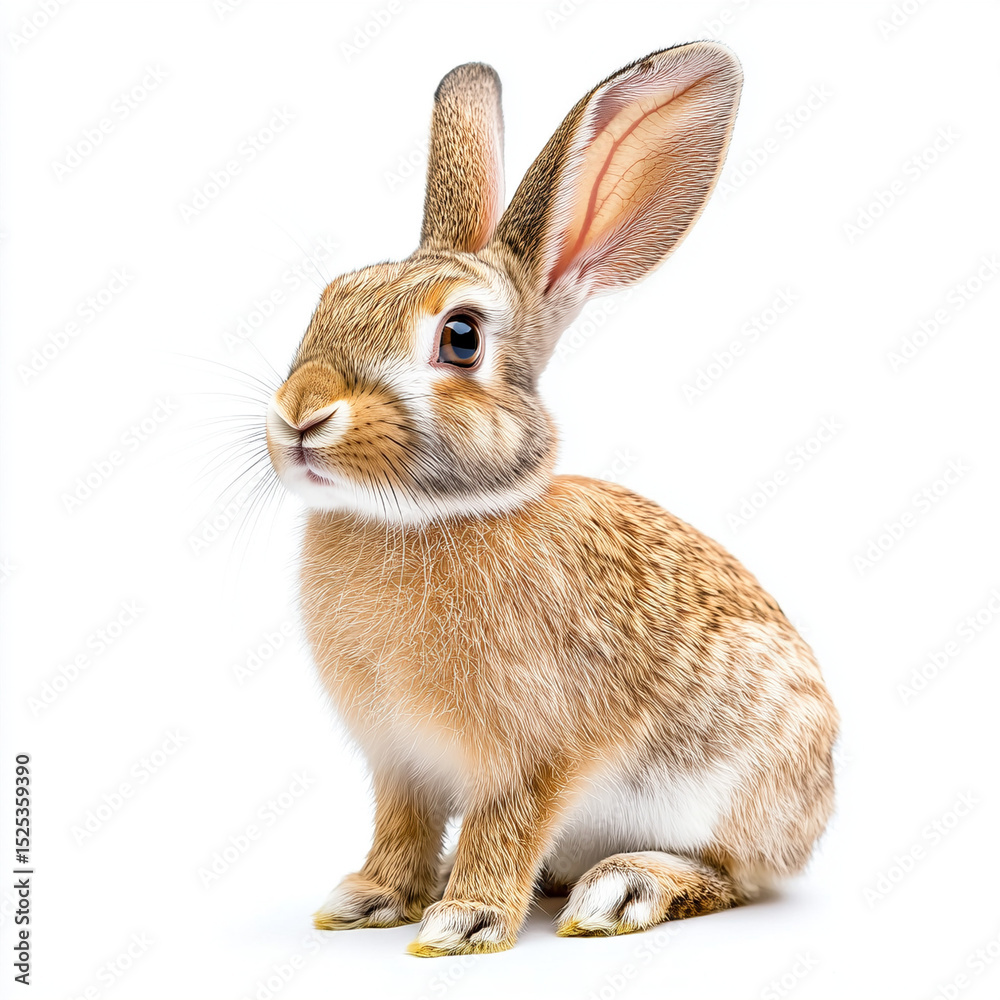 Obraz premium rabbit isolated on white