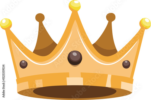royal crown vector