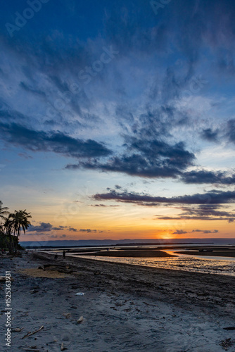 East sumba, Indonesia – 06. 08. 2025 – So lucky to enjoy the sunset unobstructed by clouds 