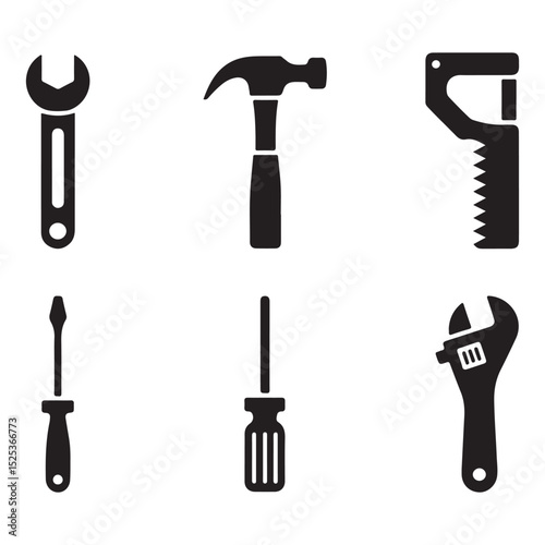 set of tools vector