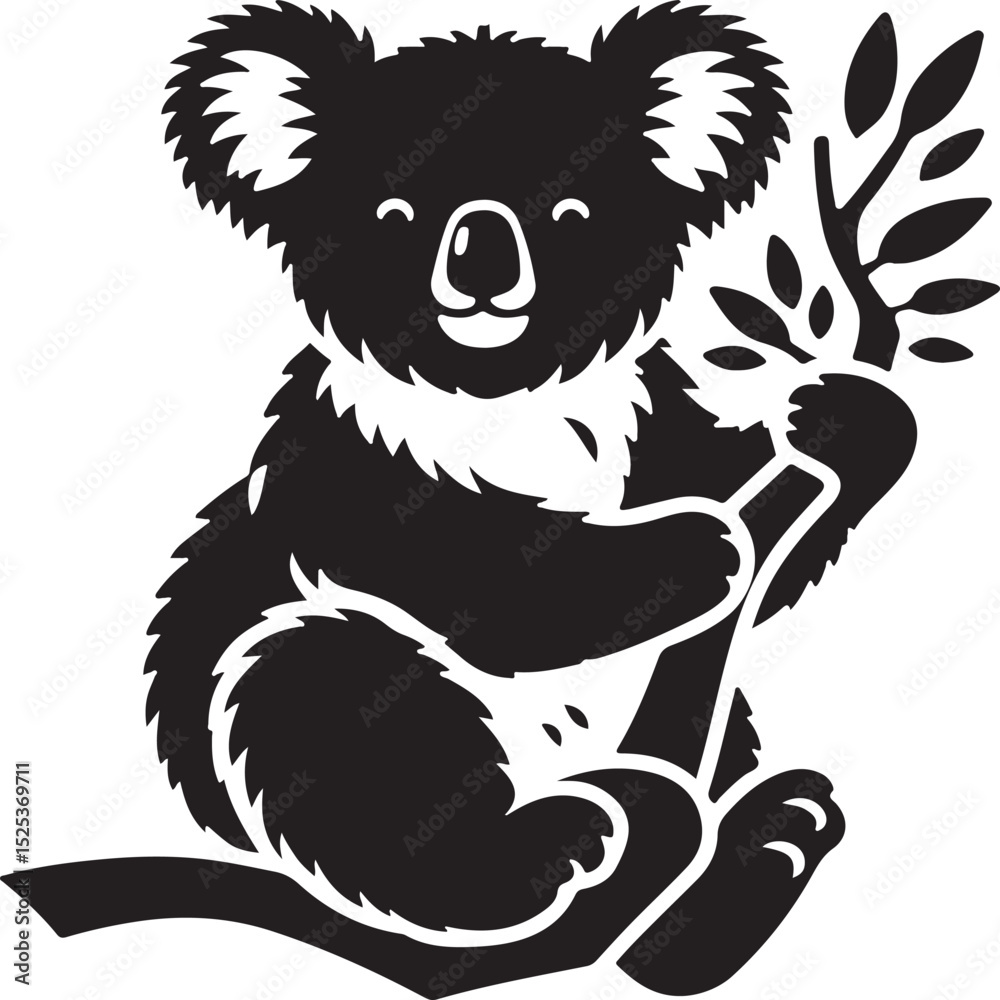 Fototapeta premium koala vector