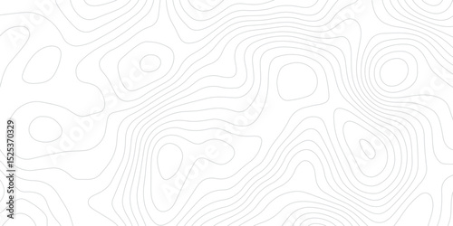 Abstract topographic contours map background- Topography Vector geographic contour map.
