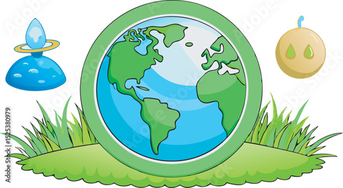 Save the Earth: A Green and Water Conscious Planet