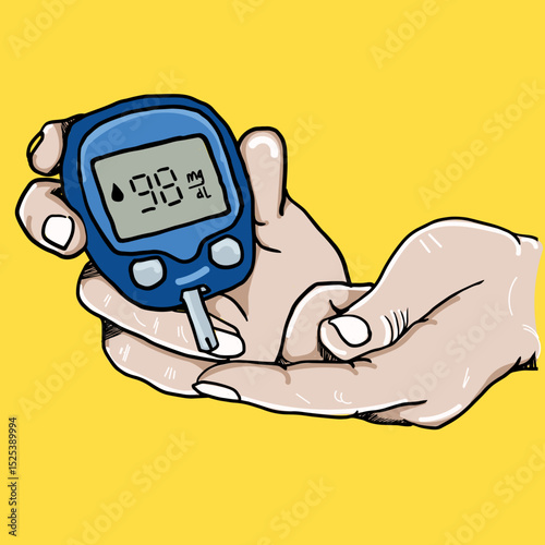 diabetes sugar check.eps