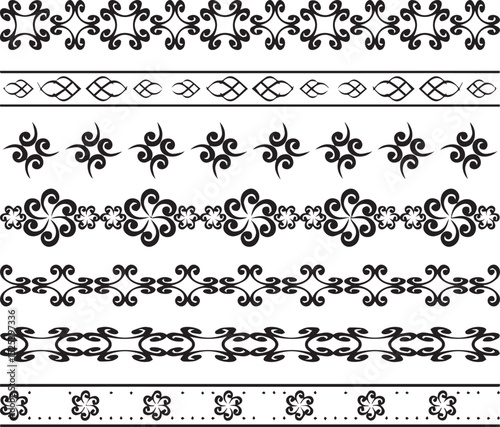 Beautiful flower art and mandala vector design