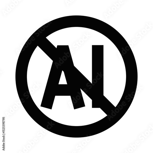 No artificial additives outline icon in circular badge. Editable stroke.