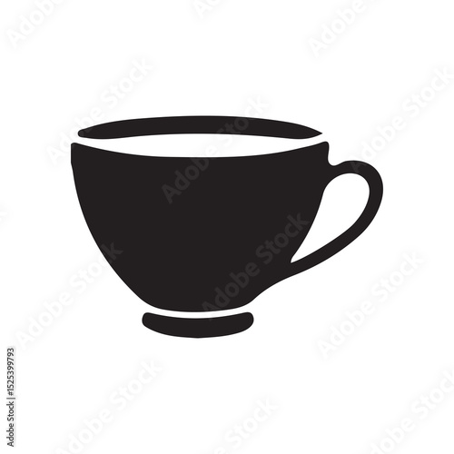 coffee cup isolated on white