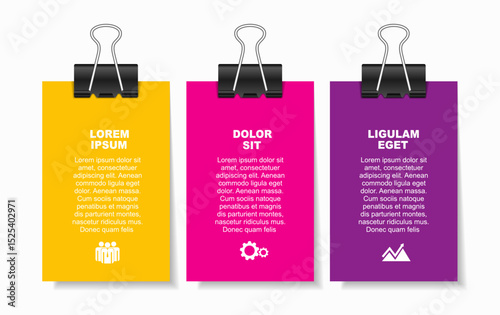 Infographic design template with place for your data. Vector illustration.